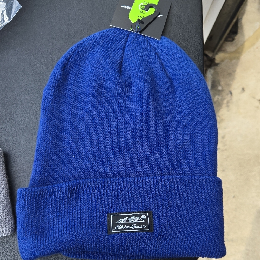 NWT Eddie Bauer Beanie, Blue